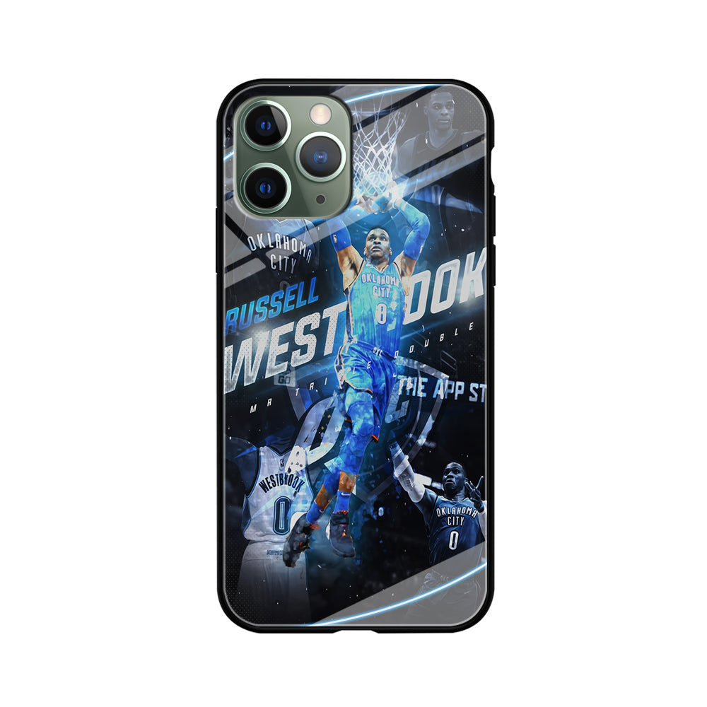 Russell Westbrook OKC iPhone 11 Pro Max Case-Phone Case-Tempered Glass Case-Altracase