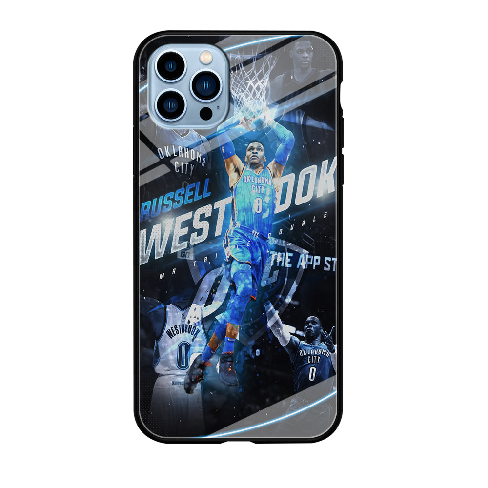 Russell Westbrook OKC iPhone 12 Pro Max Case-Phone Case-Tempered Glass Case-Altracase