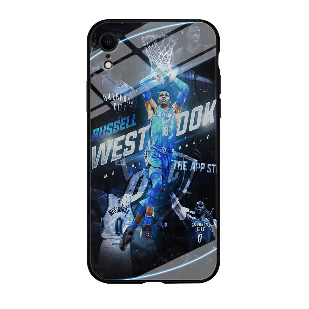 Russell Westbrook OKC iPhone XR Case-Phone Case-Tempered Glass Case-Altracase