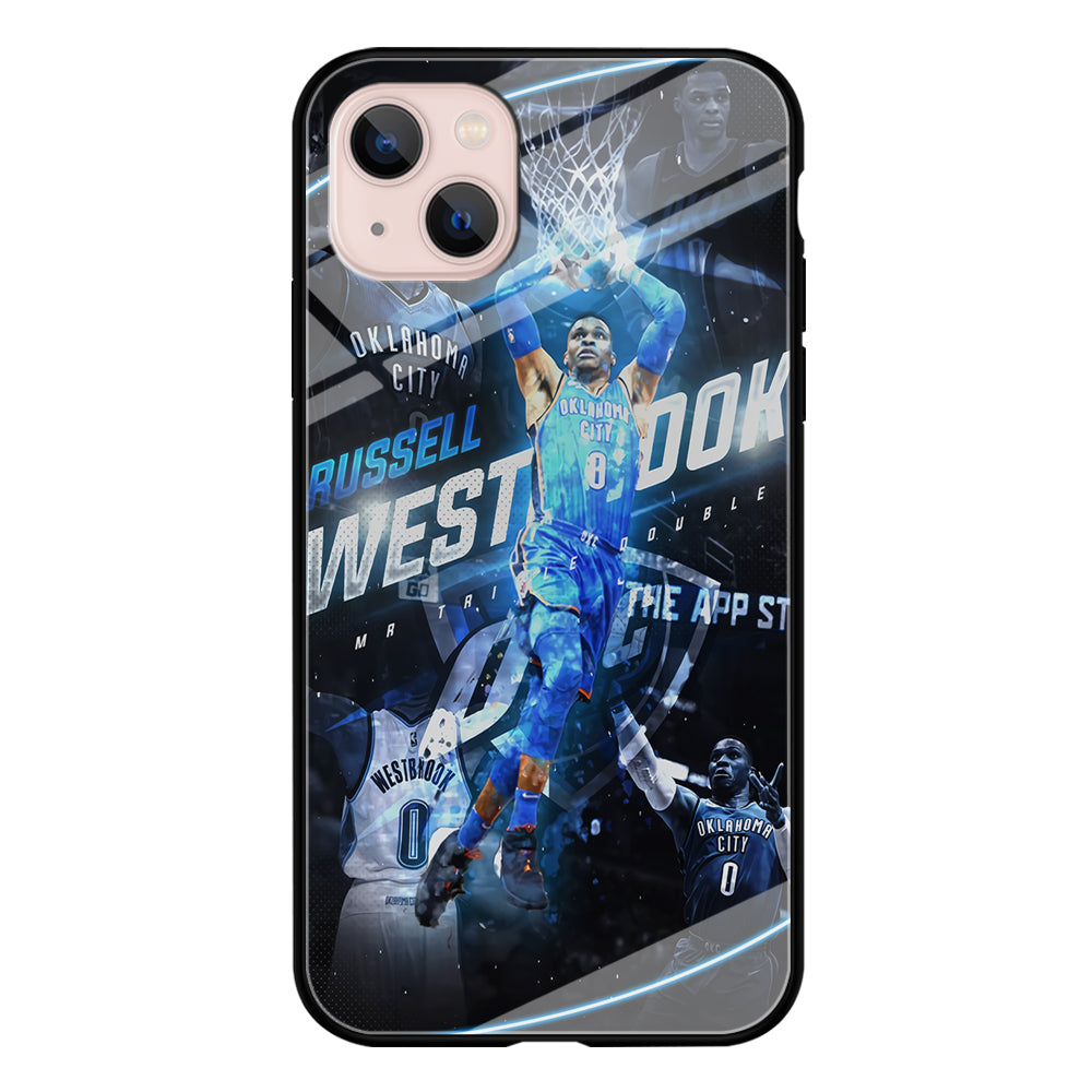 Russell Westbrook OKC iPhone 13 Mini Case-Phone Case-Tempered Glass Case-Altracase