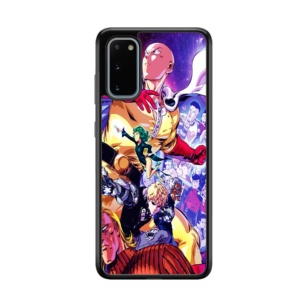 Saitama Alliance S-Class Hero Samsung Galaxy S20 Case-Phone Case-Tempered Glass Case-Altracase