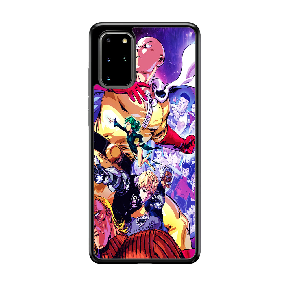 Saitama Alliance S-Class Hero Samsung Galaxy S20 Plus Case-Phone Case-Tempered Glass Case-Altracase