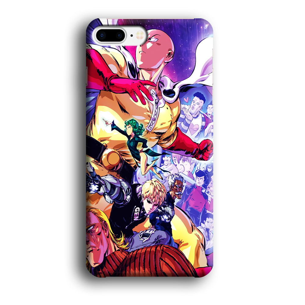 Saitama Alliance S-Class Hero iPhone 8 Plus Case-Phone Case-3D Case-Altracase