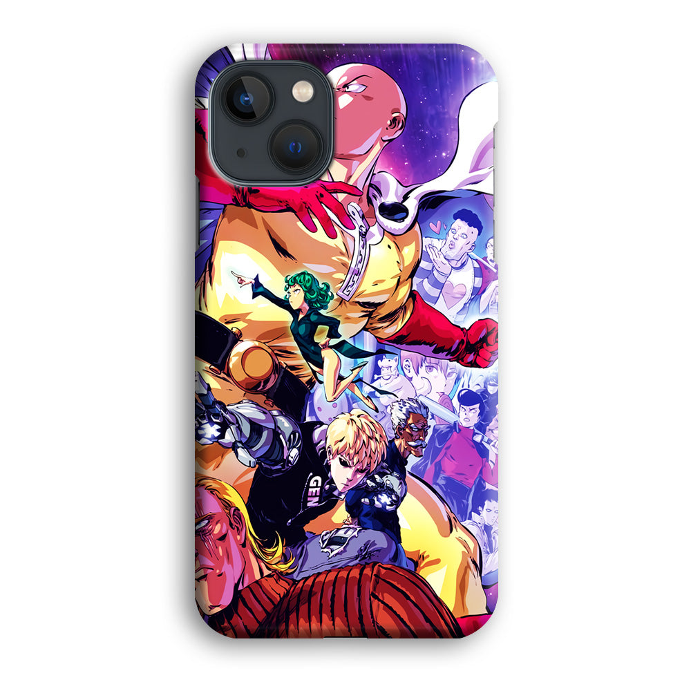Saitama Alliance S-Class Hero iPhone 13 Mini Case-Phone Case-3D Case-Altracase