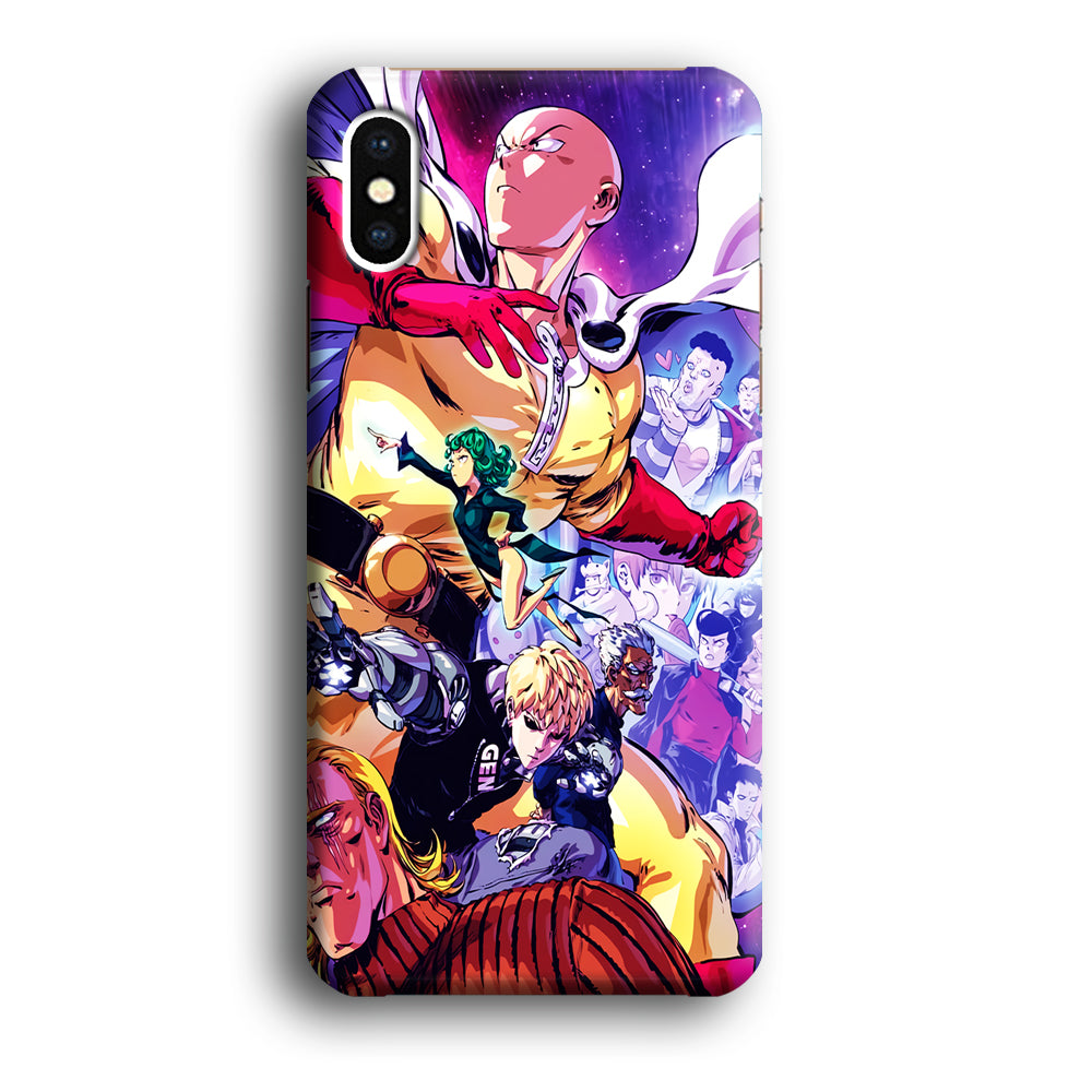 Saitama Alliance S-Class Hero iPhone Xs Case-Phone Case-3D Case-Altracase
