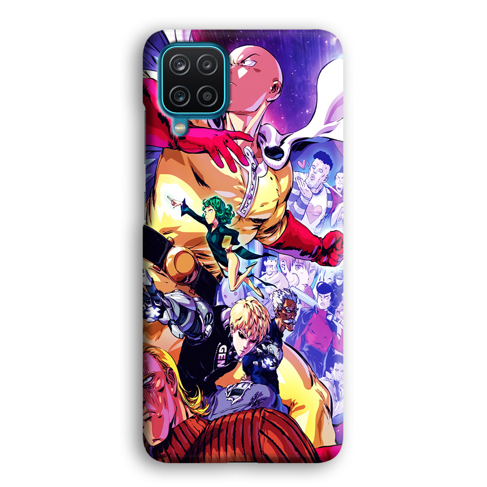 Saitama Alliance S-Class Hero Samsung Galaxy A12 Case-Phone Case-3D Case-Altracase