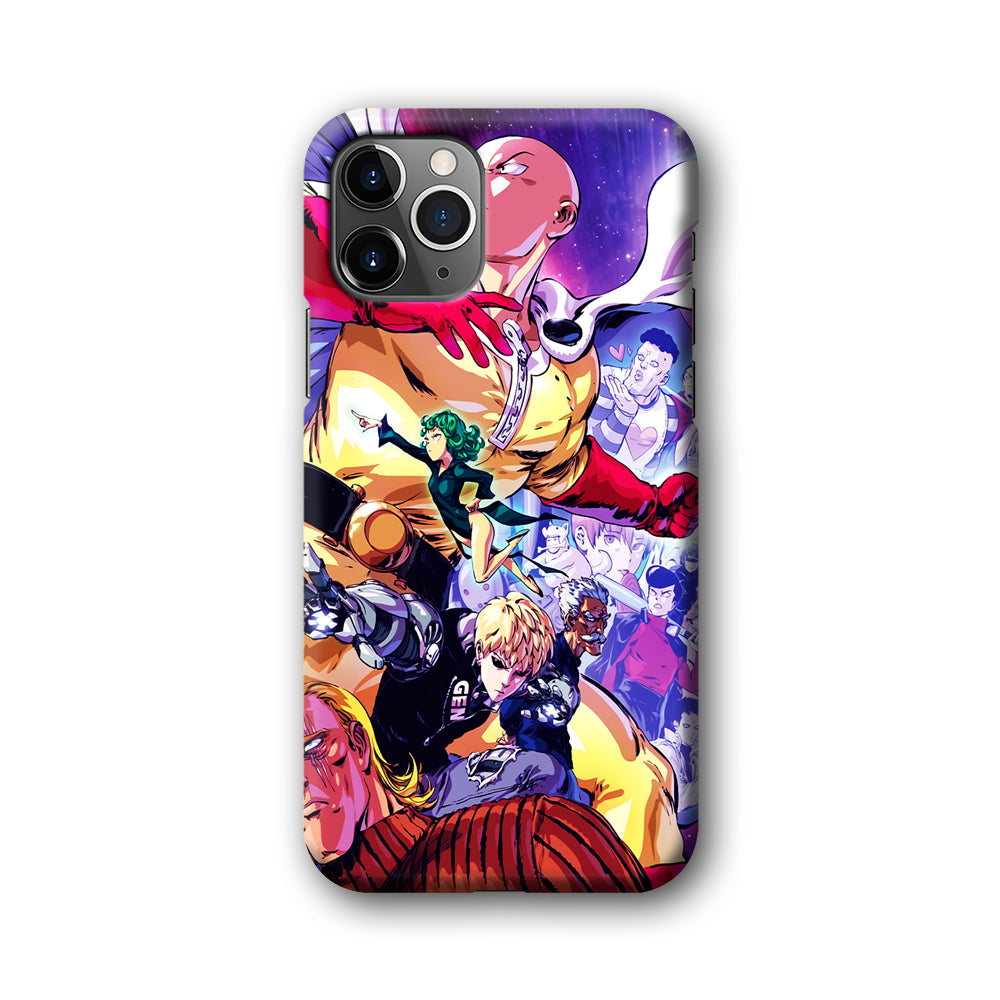 Saitama Alliance S-Class Hero iPhone 11 Pro Max Case-Phone Case-3D Case-Altracase