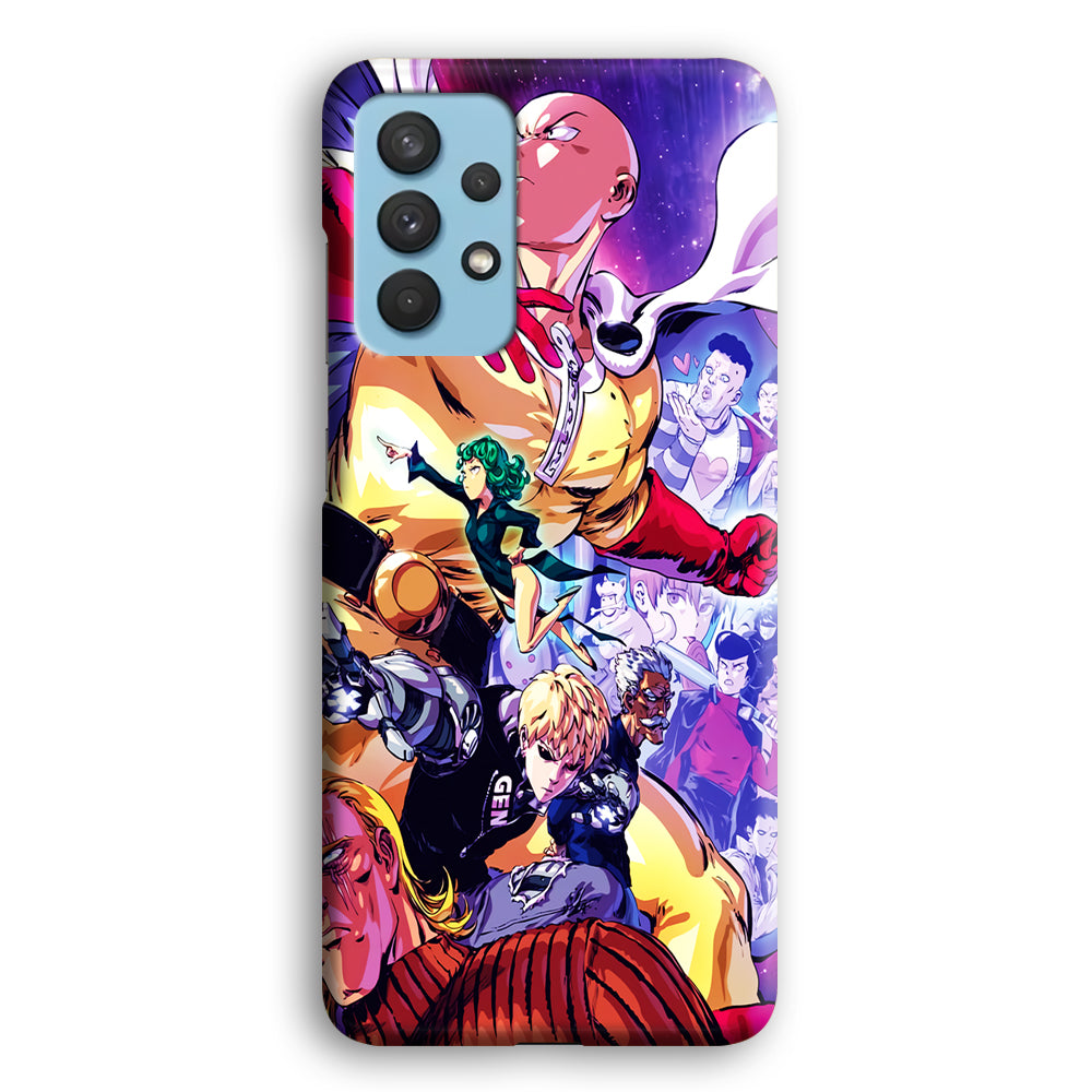 Saitama Alliance S-Class Hero Samsung Galaxy A32 Case-Phone Case-3D Case-Altracase