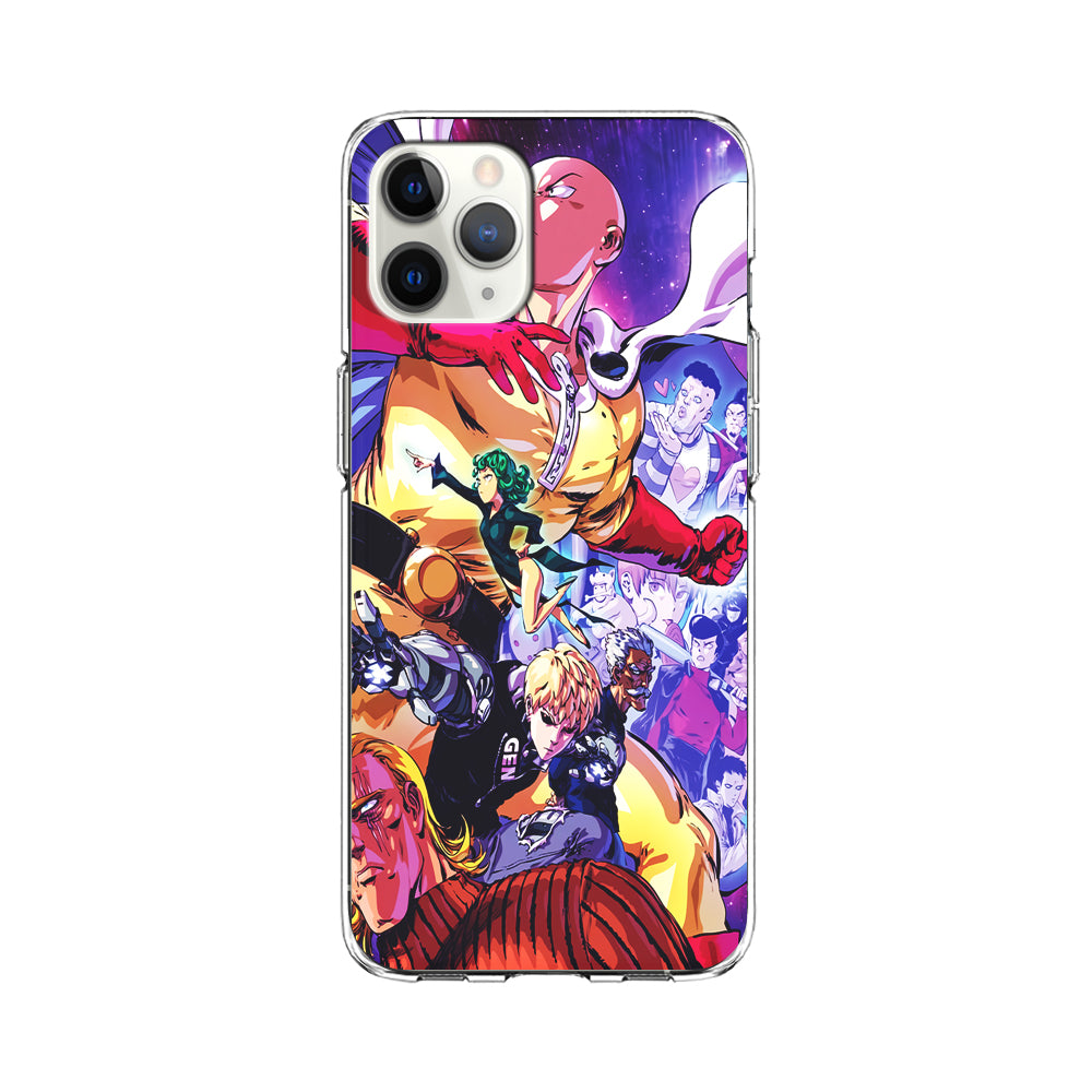 Saitama Alliance S-Class Hero iPhone 11 Pro Max Case-Phone Case-Clear Soft Case-Altracase