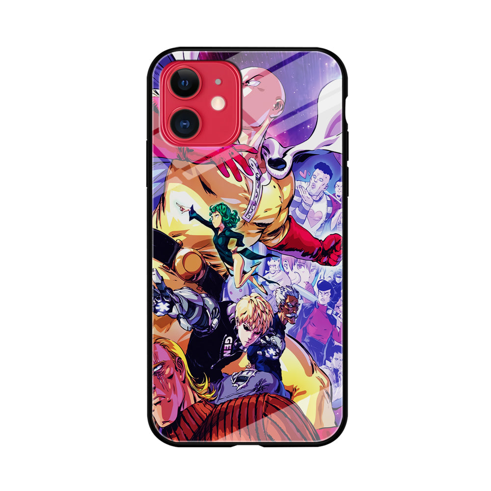 Saitama Alliance S-Class Hero iPhone 11 Case-Phone Case-Tempered Glass Case-Altracase