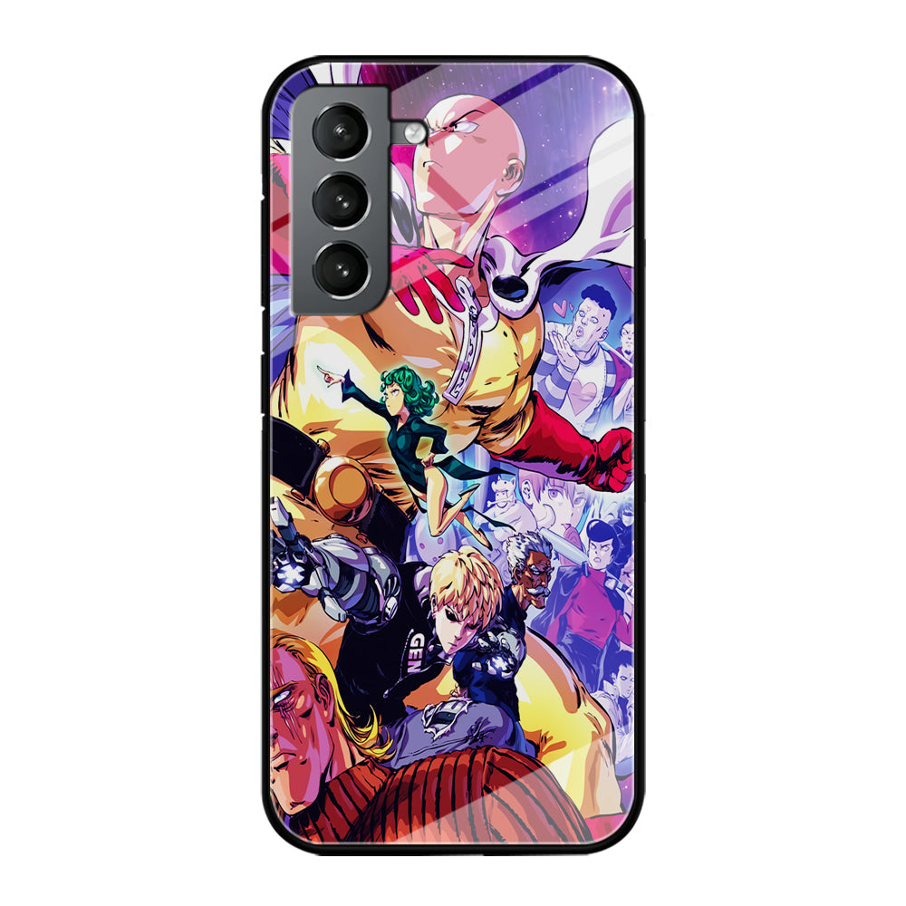 Saitama Alliance S-Class Hero Samsung Galaxy S24 Plus Case-Phone Case-Tempered Glass Case-Altracase