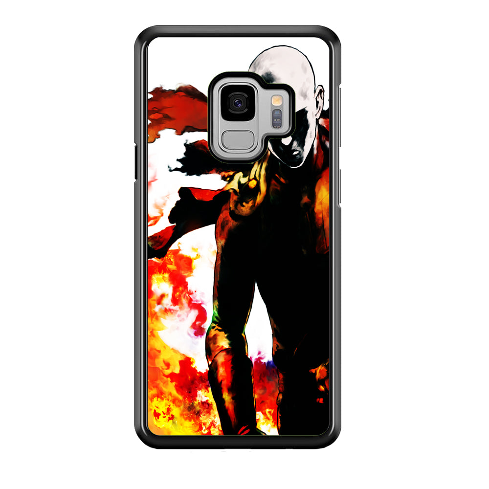 Saitama Strongest Man Samsung Galaxy S9 Case-Phone Case-Tempered Glass Case-Altracase