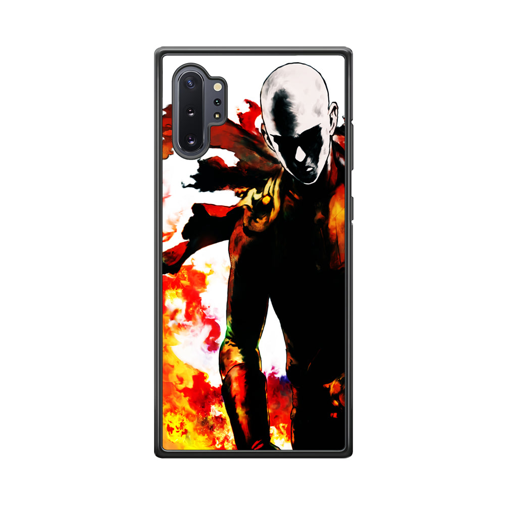 Saitama Strongest Man Samsung Galaxy Note 10 Plus Case-Phone Case-Tempered Glass Case-Altracase
