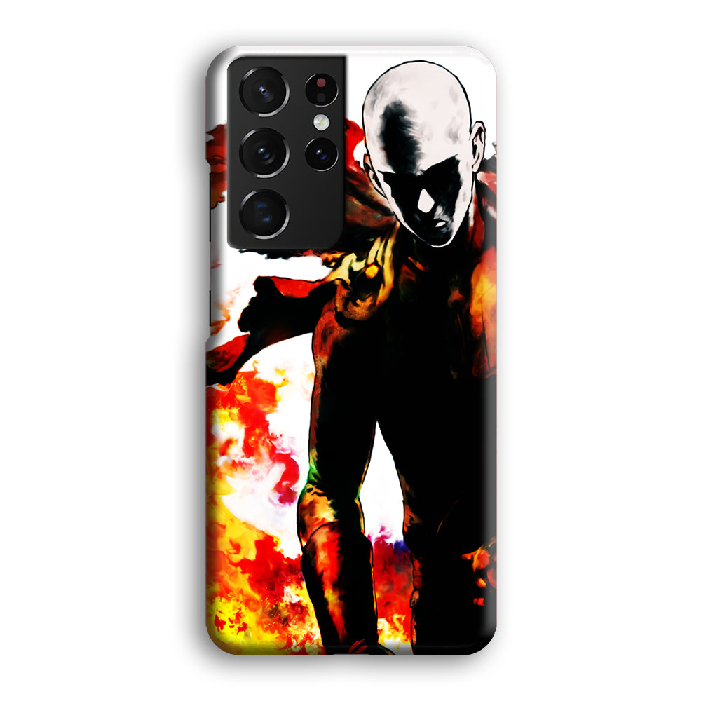 Saitama Strongest Man Samsung Galaxy S21 Ultra Case-Phone Case-3D Case-Altracase