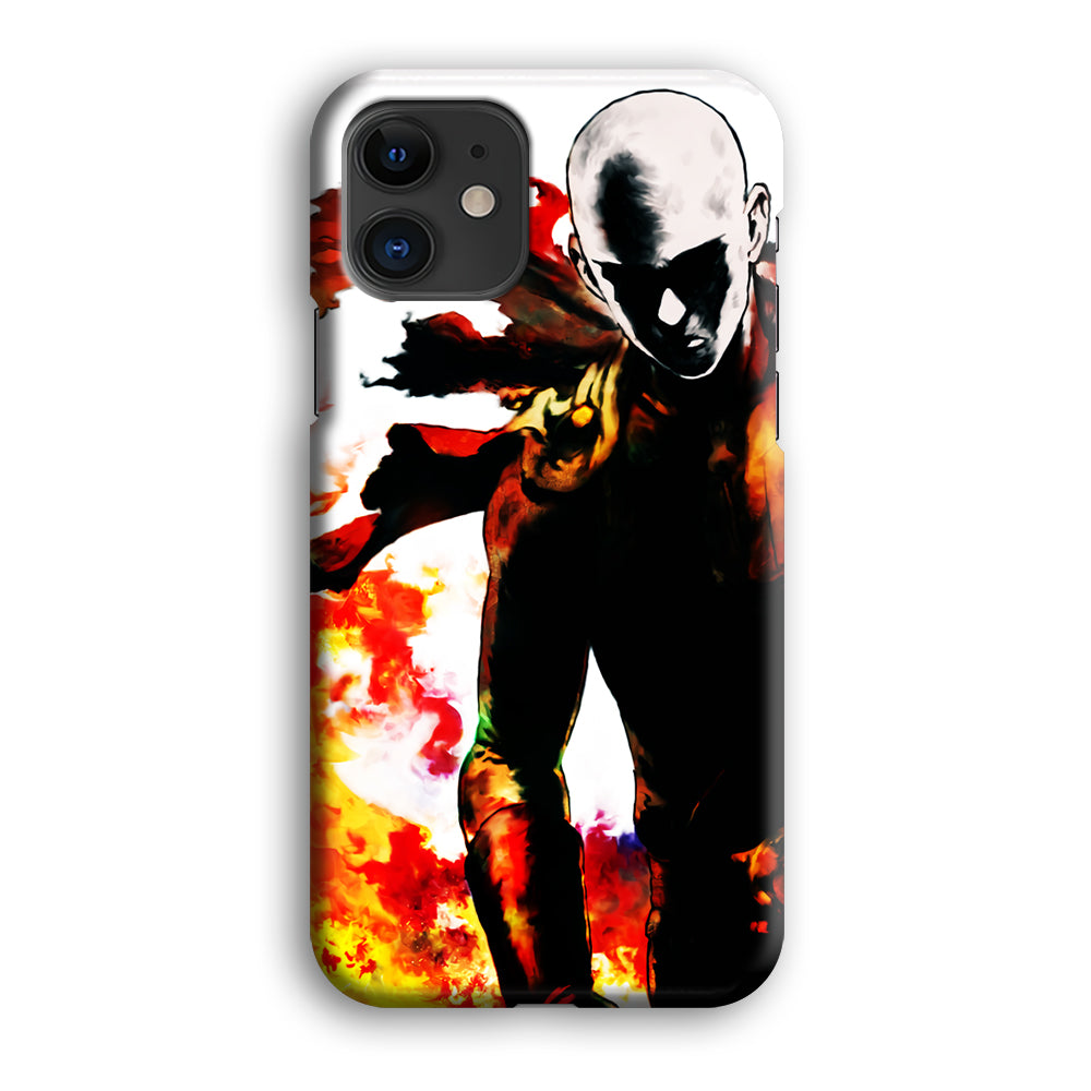 Saitama Strongest Man iPhone 12 Mini Case-Phone Case-3D Case-Altracase