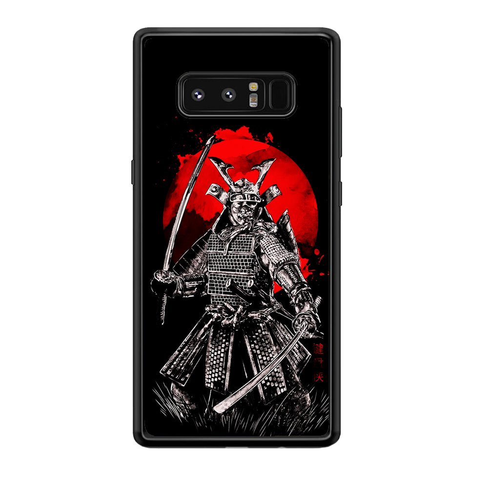 Samurai Two Swords Samsung Galaxy Note 8 Case-Phone Case-Tempered Glass Case-Altracase