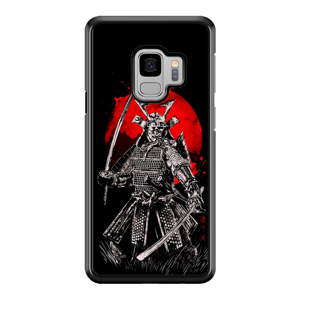 Samurai Two Swords Samsung Galaxy S9 Case-Phone Case-Tempered Glass Case-Altracase