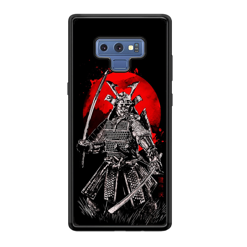 Samurai Two Swords Samsung Galaxy Note 9 Case-Phone Case-Tempered Glass Case-Altracase
