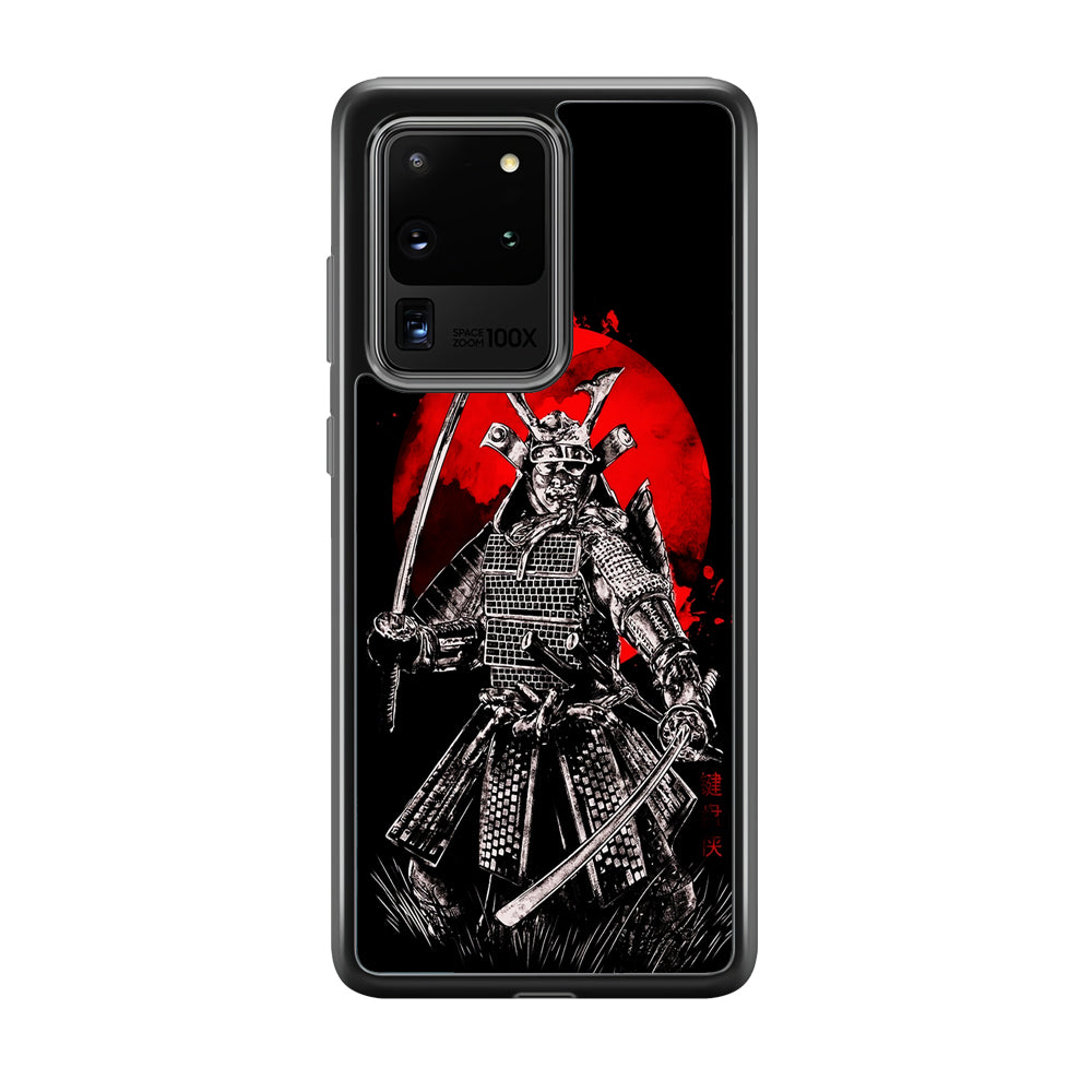 Samurai Two Swords Samsung Galaxy S20 Ultra Case-Phone Case-Tempered Glass Case-Altracase