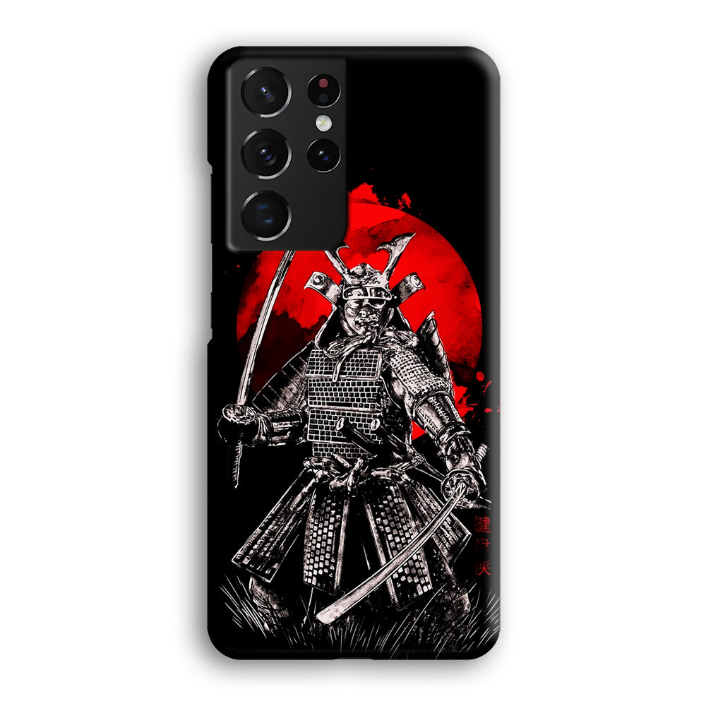 Samurai Two Swords Samsung Galaxy S21 Ultra Case-Phone Case-3D Case-Altracase