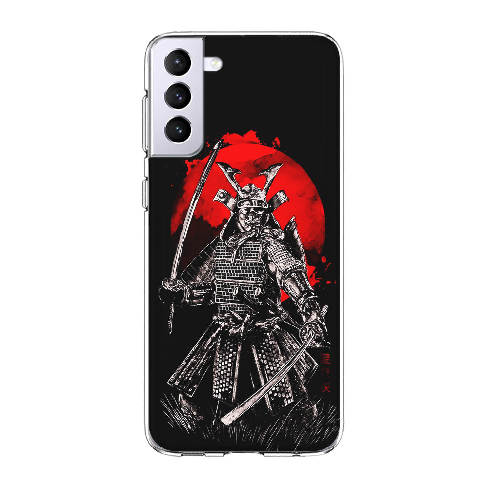 Samurai Two Swords Samsung Galaxy S24 Case-Phone Case-Clear Soft Case-Altracase