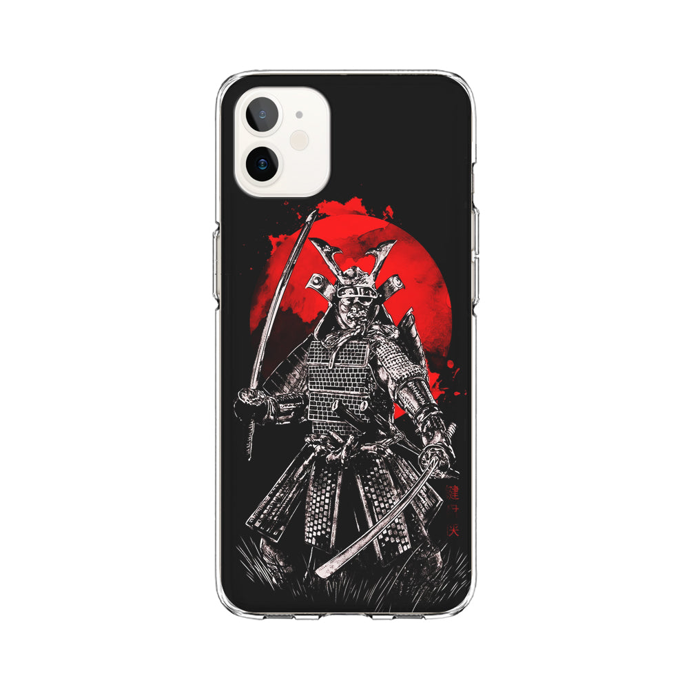 Samurai Two Swords iPhone 12 Case-Phone Case-Clear Soft Case-Altracase