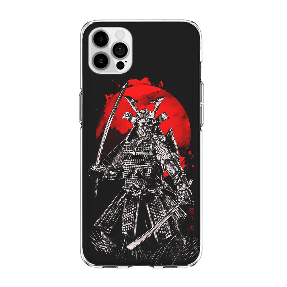 Samurai Two Swords iPhone 15 Pro Max Case-Phone Case-Clear Soft Case-Altracase
