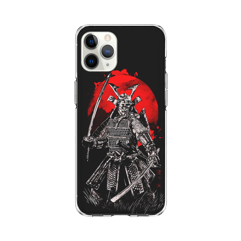 Samurai Two Swords iPhone 11 Pro Max Case-Phone Case-Clear Soft Case-Altracase