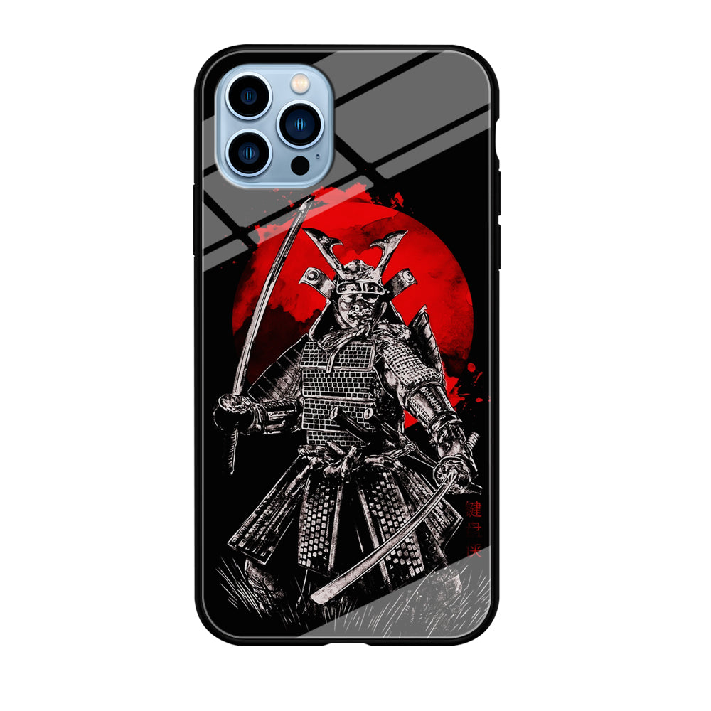 Samurai Two Swords iPhone 12 Pro Max Case-Phone Case-Tempered Glass Case-Altracase