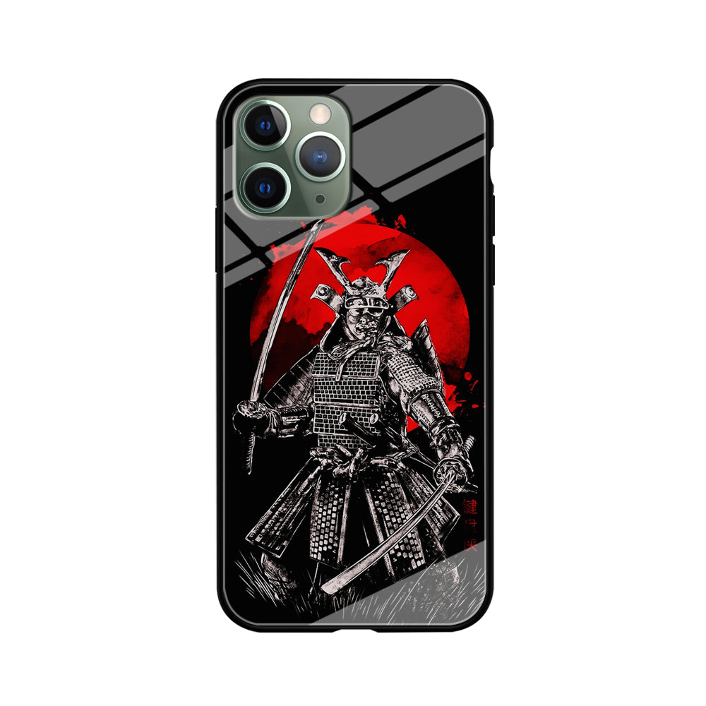 Samurai Two Swords iPhone 11 Pro Max Case-Phone Case-Tempered Glass Case-Altracase