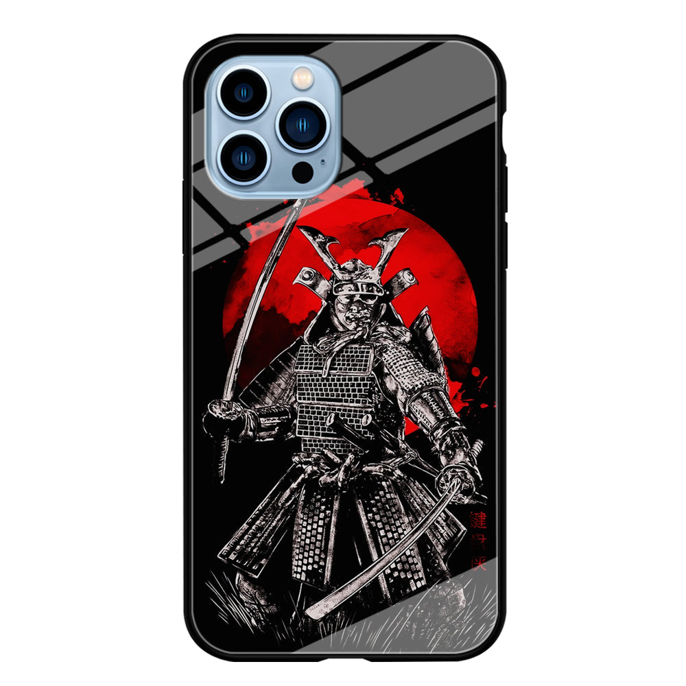 Samurai Two Swords iPhone 14 Pro Case-Phone Case-Tempered Glass Case-Altracase