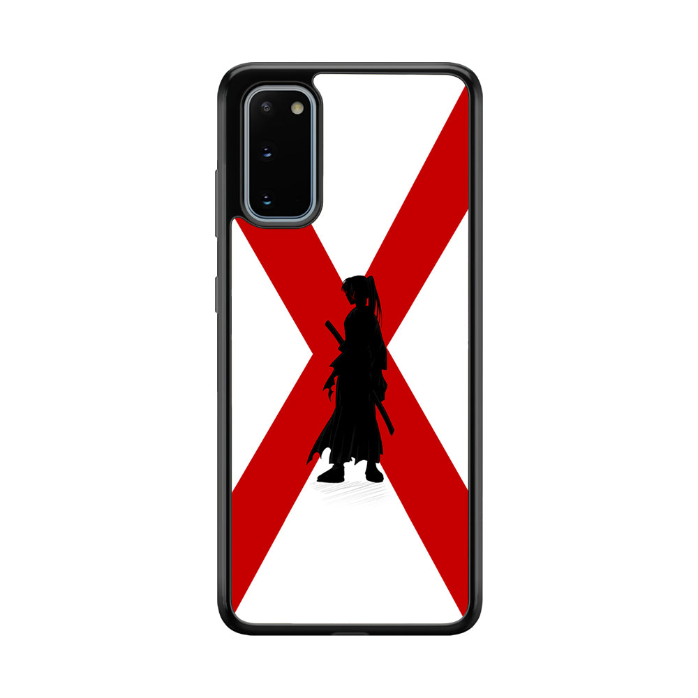 Samurai X Kenshin Silhouette Samsung Galaxy S20 Case-Phone Case-Tempered Glass Case-Altracase