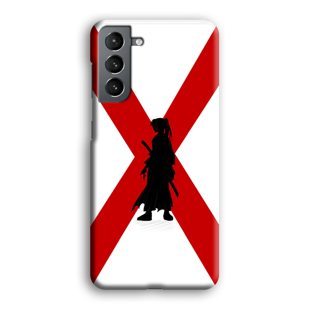 Samurai X Kenshin Silhouette Samsung Galaxy S24 Case-Phone Case-3D Case-Altracase