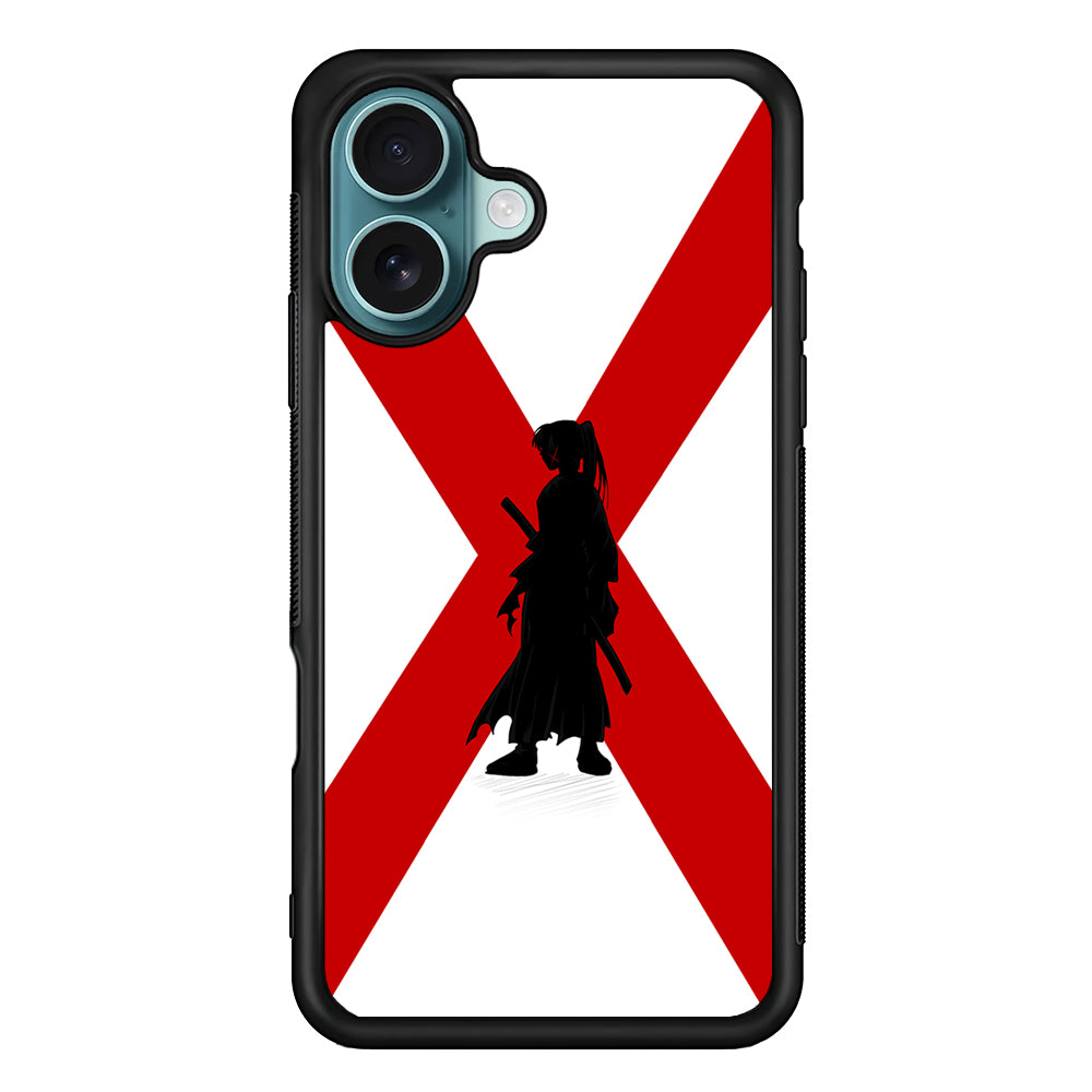 Samurai X Kenshin Silhouette iPhone 16 Case - Altracase