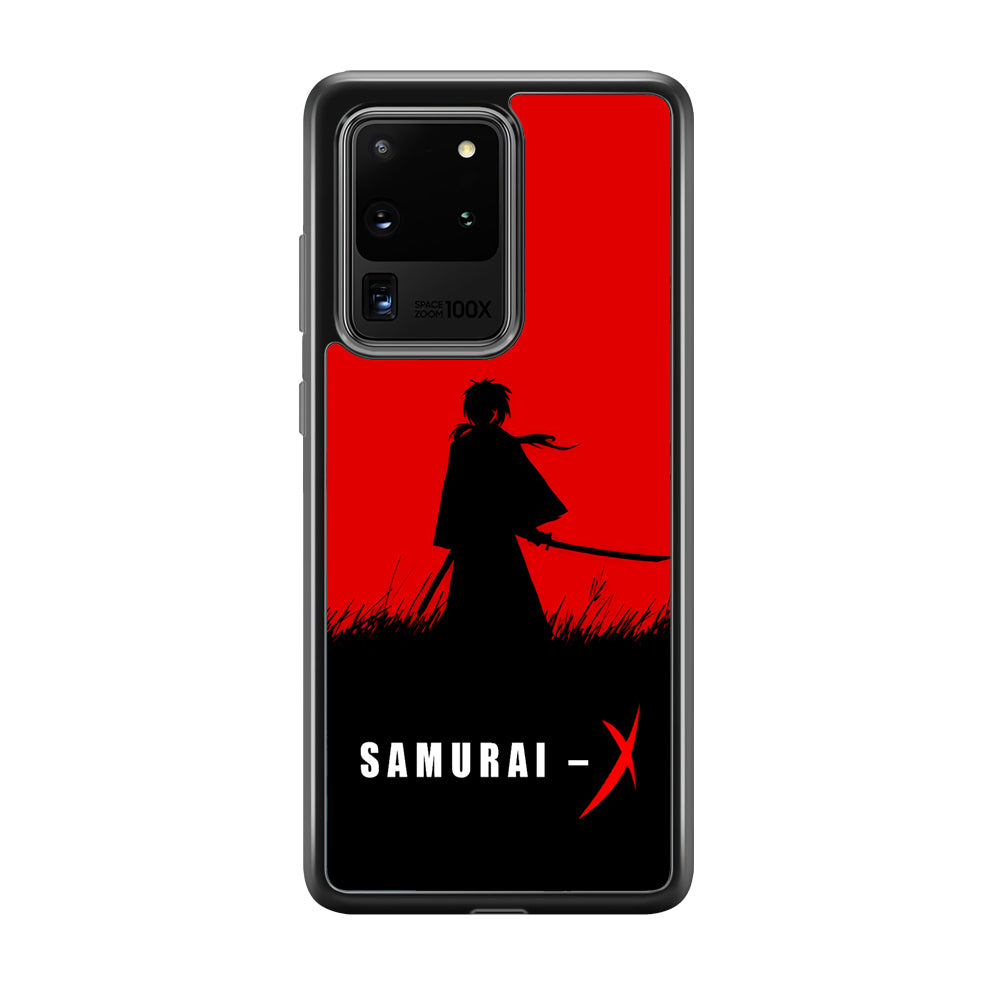 Samurai X Silhouette Poster Samsung Galaxy S20 Ultra Case-Phone Case-Tempered Glass Case-Altracase