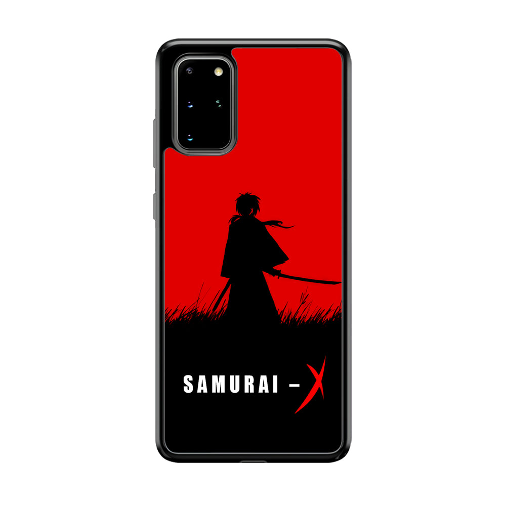 Samurai X Silhouette Poster Samsung Galaxy S20 Plus Case (Copy)-Phone Case-Rubber Black (2D Case)-Altracase