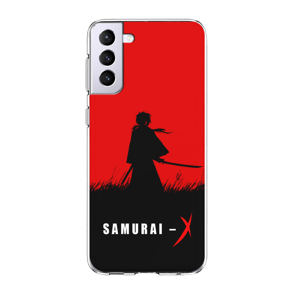 Samurai X Silhouette Poster Samsung Galaxy S23 Plus Case-Phone Case-Clear Soft Case-Altracase