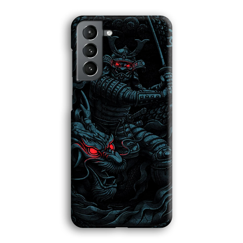 Samurai and Dragon Samsung Galaxy S24 Plus Case-Phone Case-3D Case-Altracase