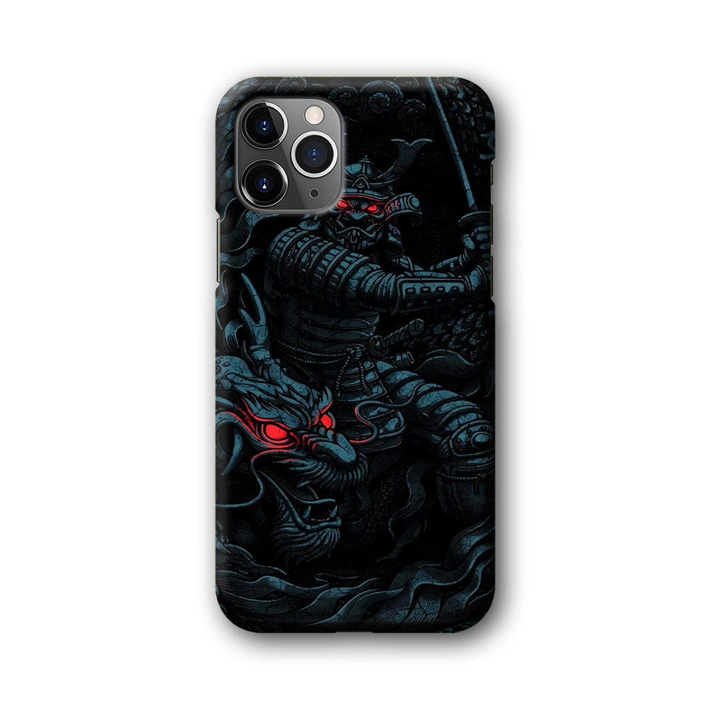 Samurai and Dragon iPhone 11 Pro Max Case-Phone Case-3D Case-Altracase