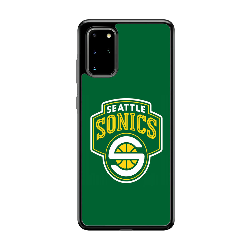 Seattle SuperSonics Logo Samsung Galaxy S20 Plus Case-Phone Case-Tempered Glass Case-Altracase
