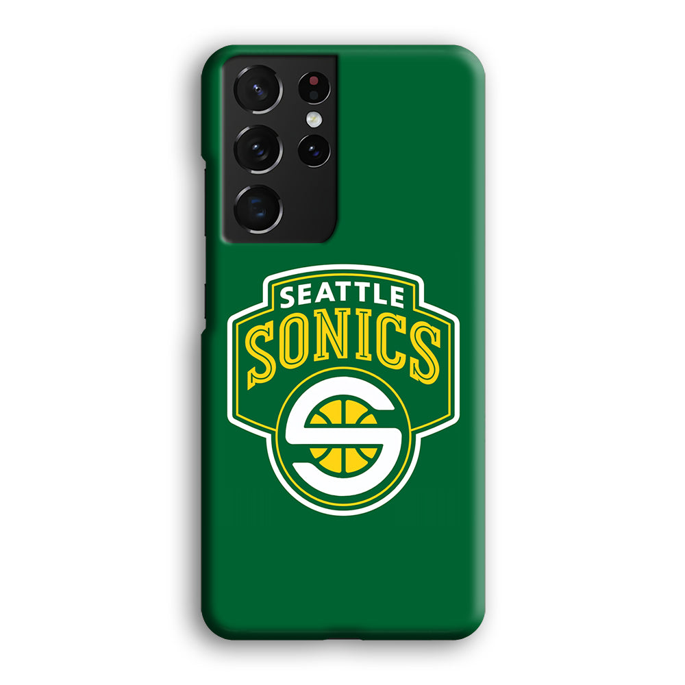 Seattle SuperSonics Logo Samsung Galaxy S21 Ultra Case-Phone Case-3D Case-Altracase