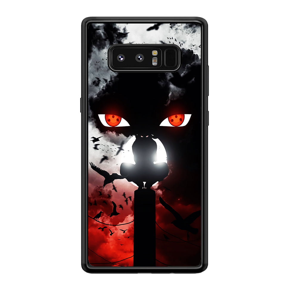 Sharingan Itachi Uchiha Samsung Galaxy Note 8 Case-Phone Case-Tempered Glass Case-Altracase