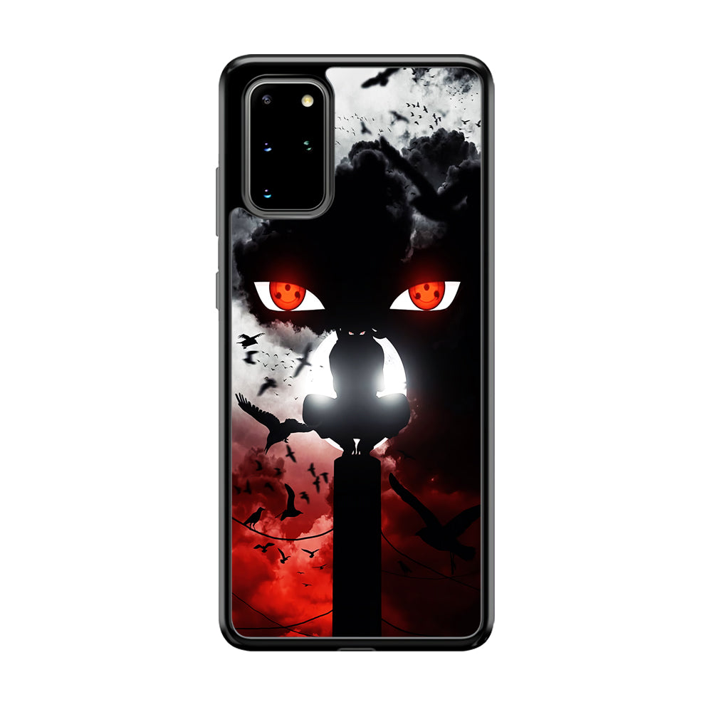 Sharingan Itachi Uchiha Samsung Galaxy S20 Plus Case-Phone Case-Tempered Glass Case-Altracase