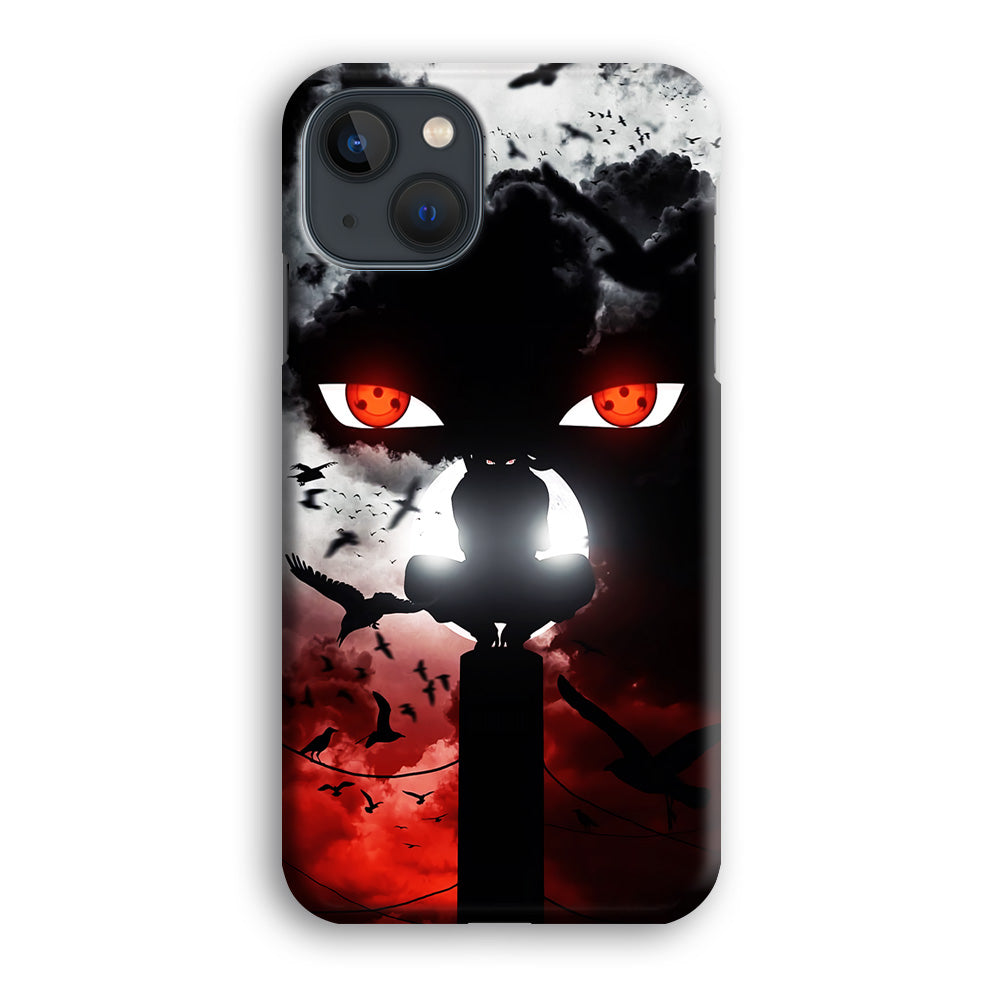 Sharingan Itachi Uchiha iPhone 13 Mini Case-Phone Case-3D Case-Altracase