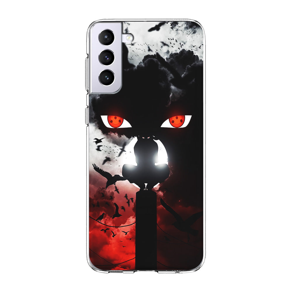 Sharingan Itachi Uchiha Samsung Galaxy S23 Case-Phone Case-Clear Soft Case-Altracase