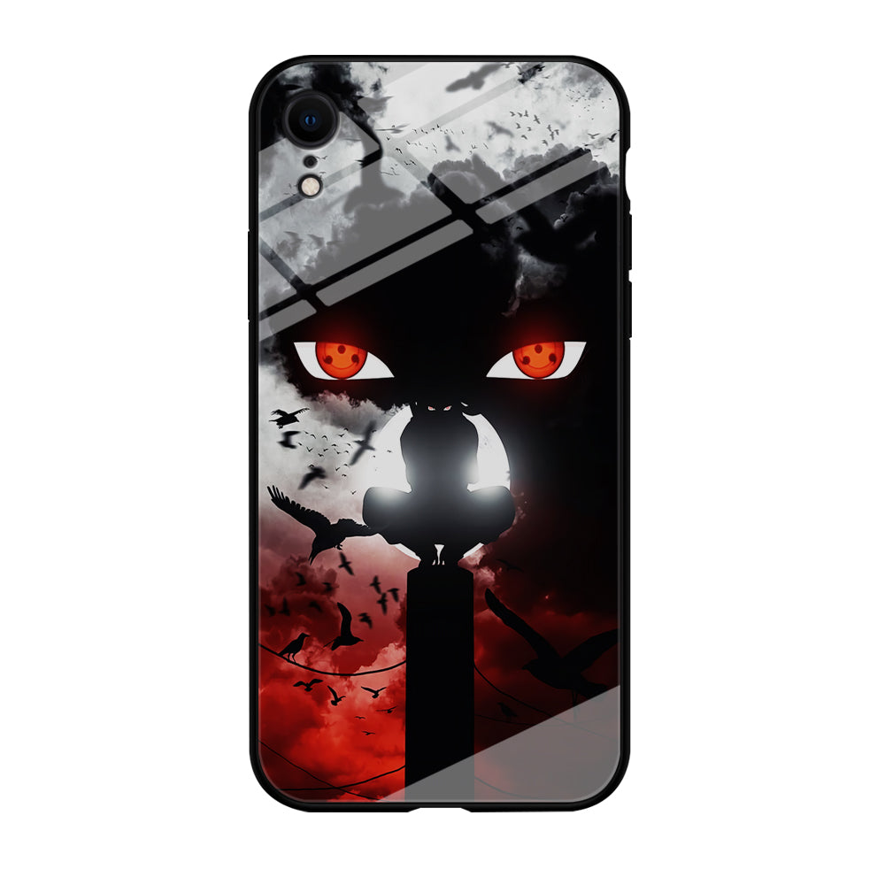 Sharingan Itachi Uchiha iPhone XR Case-Phone Case-Tempered Glass Case-Altracase