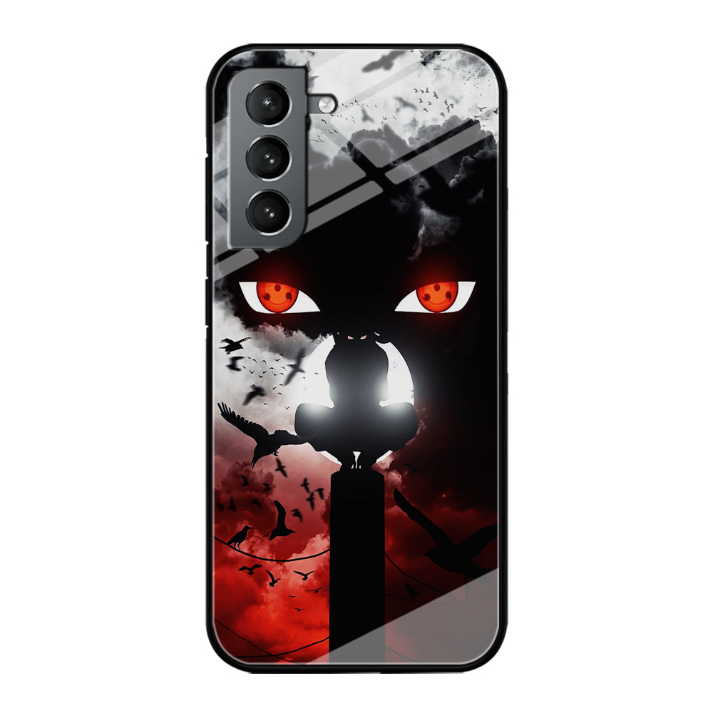 Sharingan Itachi Uchiha Samsung Galaxy S23 Plus Case-Phone Case-Tempered Glass Case-Altracase