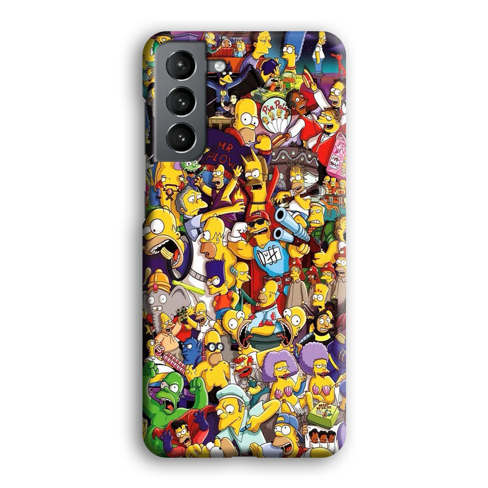 Simpson All Character Samsung Galaxy S23 Case-Phone Case-3D Case-Altracase