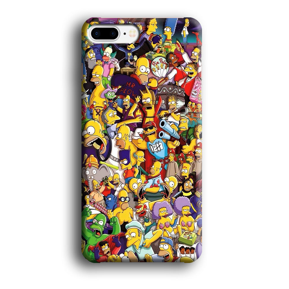 Simpson All Character iPhone 8 Plus Case-Phone Case-3D Case-Altracase