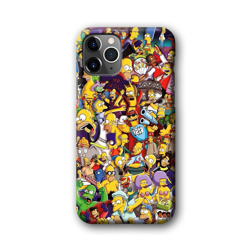 Simpson All Character iPhone 11 Pro Max Case-Phone Case-3D Case-Altracase